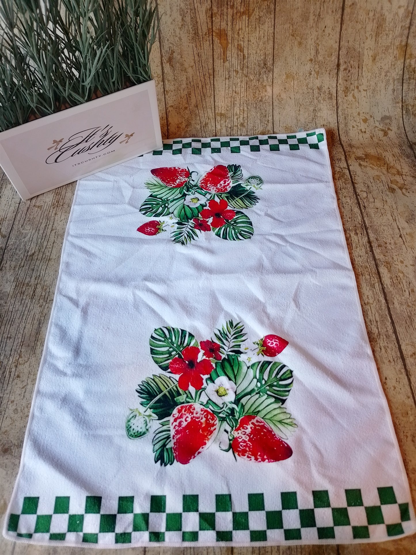 Strawberry Teatowel