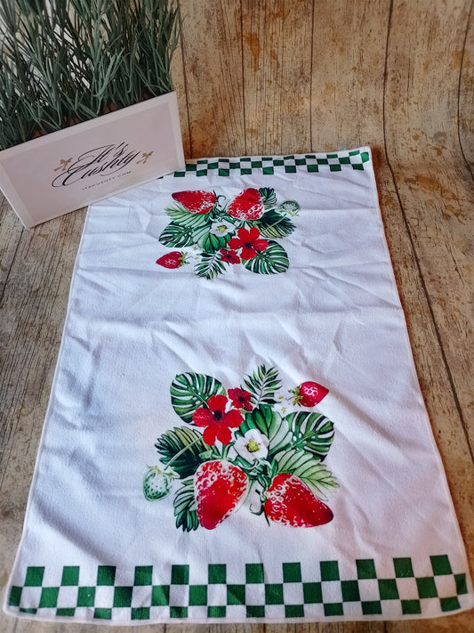 Strawberry Teatowel