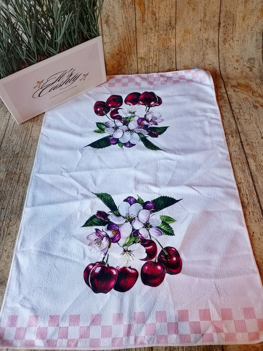 Cherry Tea Towel