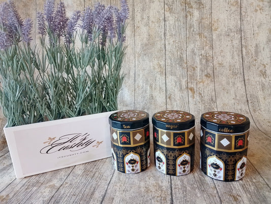 Tea,Sugar,coffee Jars