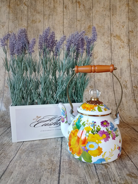 Floral Kettle